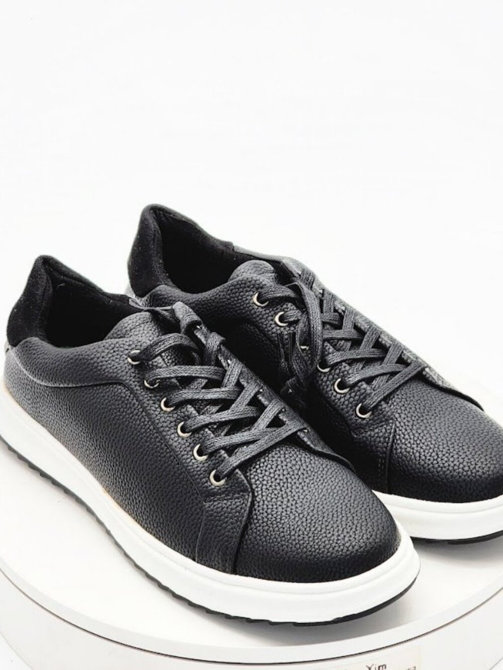 Vance Co Robby Black Lace Up Casual Sneakers Men’s Size 11 New
